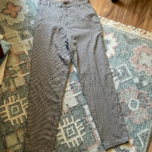 Vintage Highrise Gloria Vanderbilt Houndstooth Trousers - Picture 1 of 6
